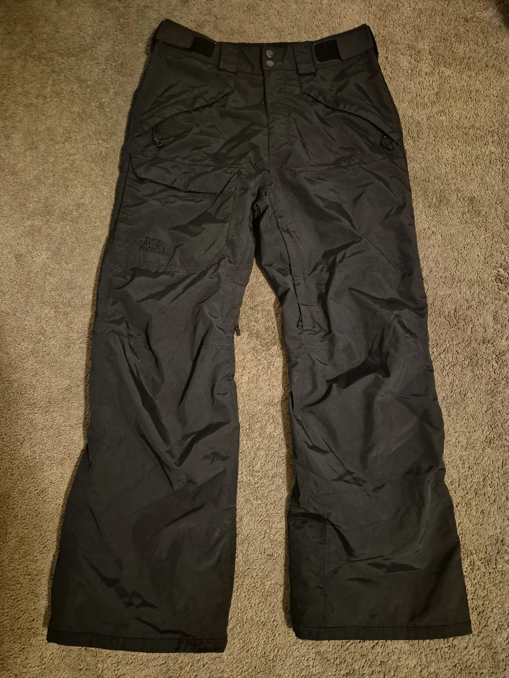 The North Face Men's Black Cargo Snow Pants